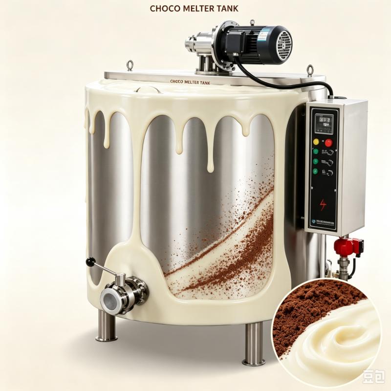 Food Storage And Temperature - Chocoladesmeltermachine met temperatuurgecontroleerde houptank, voedselveilig roestvrijstalen