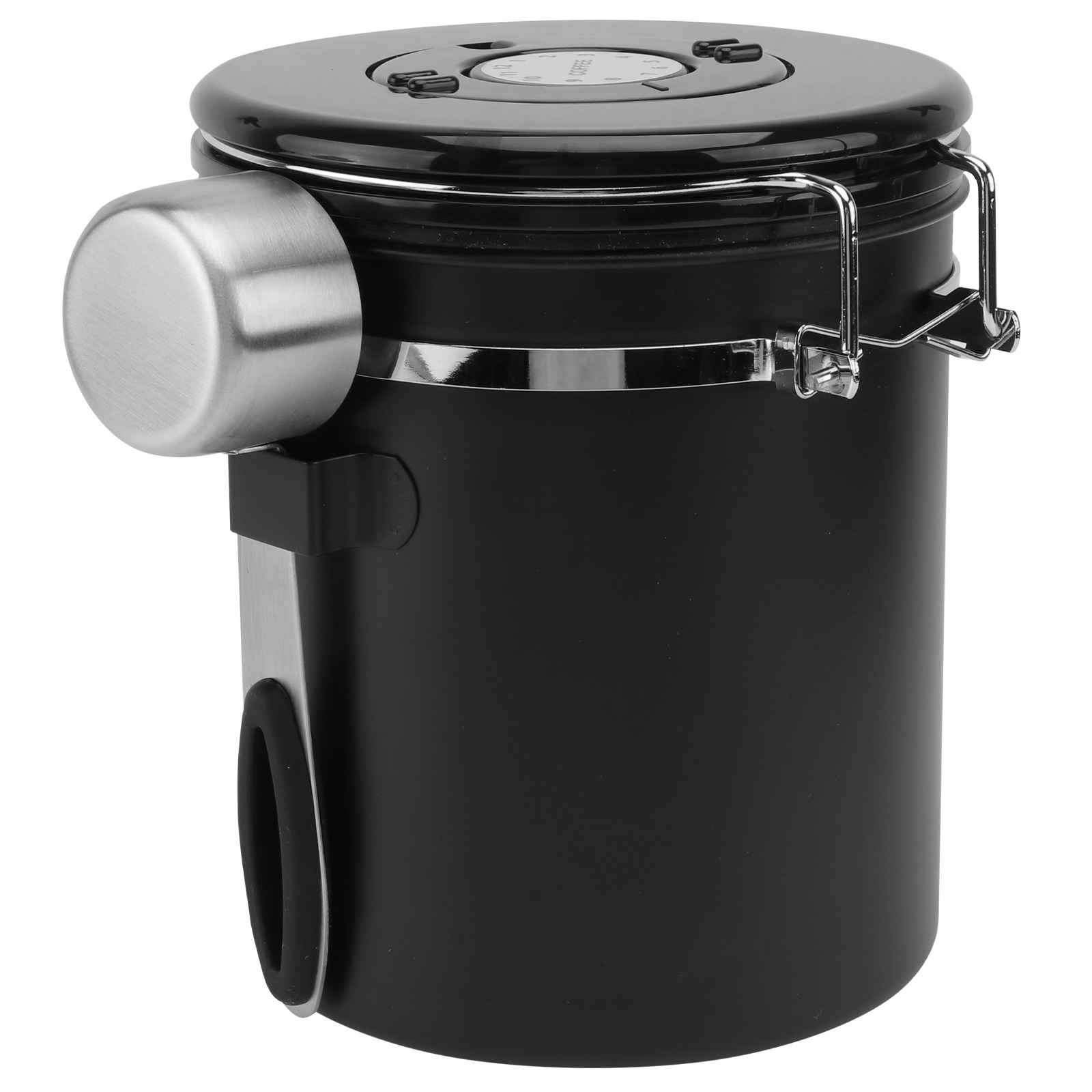 Food Storage Stainless Steel - 1 Stuks Koffiebonen Afgesloten Pot RVS