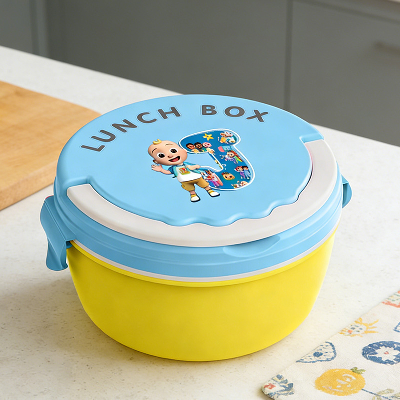 Food Storage For - Cocomelon Lunchboxen Draagbare Bento Maaltijdkoffer Jongens