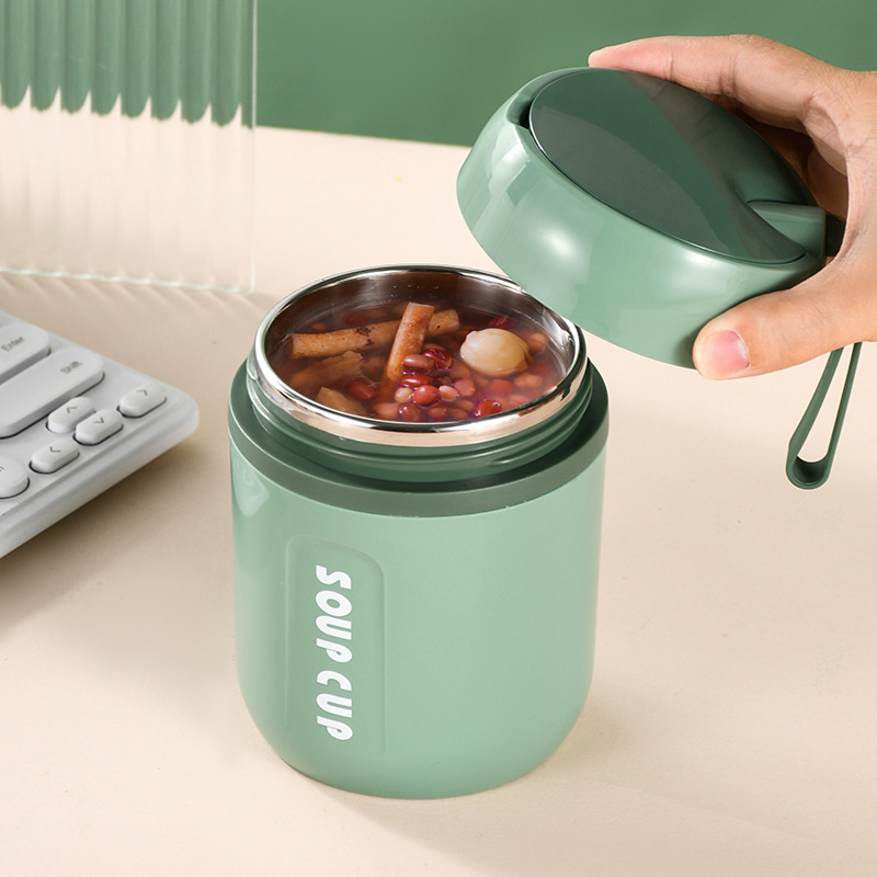 Food Storage For Long Term - Hoge Kwaliteit Dubbele Rvs Thermische Lunchbox