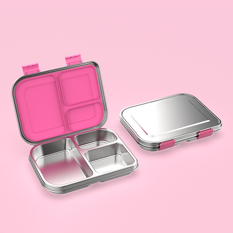 Food Storage Oven Safe - Roestvrijstalen lekvrije Bento-lunchbox, sandwichvriendelijk, voedselveilig, compact,