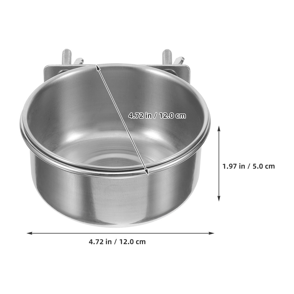 Robuuste roestvrijstalen voerb - Food Storage Non Toxic recensie en prijs