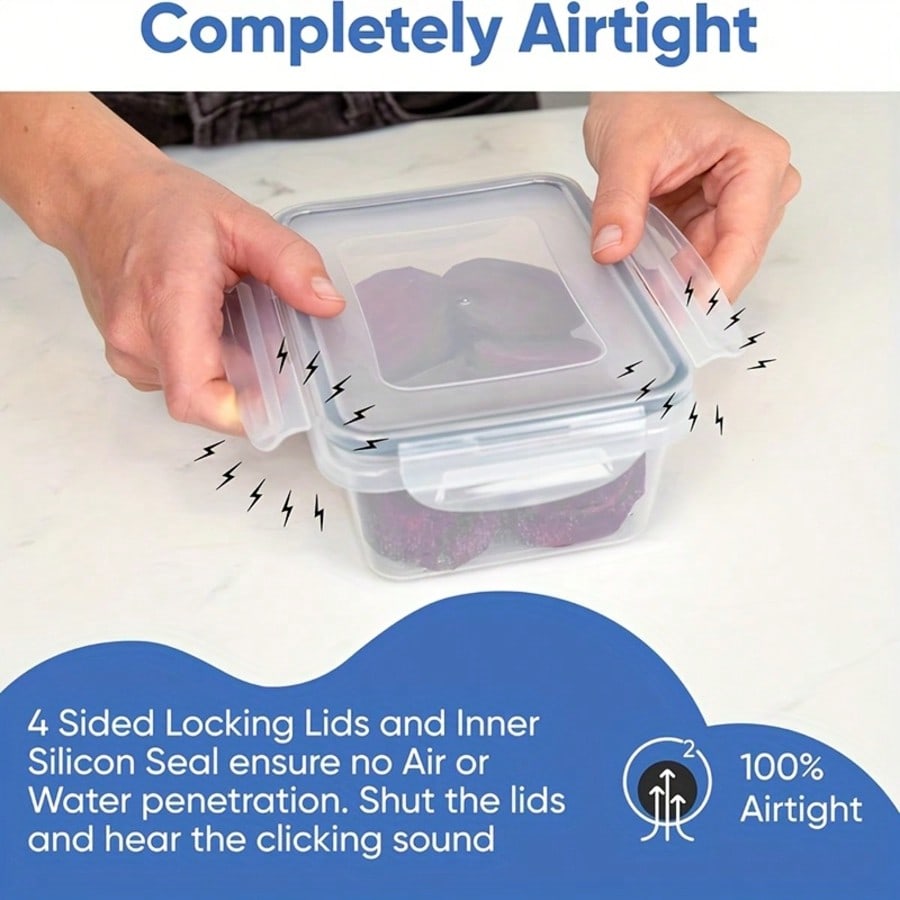 24-delige voedselbewaarcontain - Food Storage Prep Containers recensie en prijs