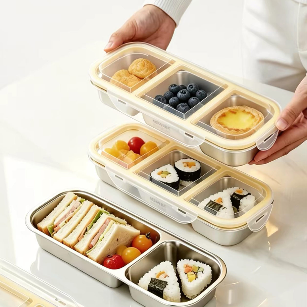 Roestvrijstalen voedselopslagc - Food Storage Oven Safe recensie en prijs