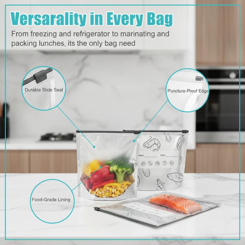 30 stuks aluminiumfolie voedse - Food Storage Non Toxic recensie en prijs