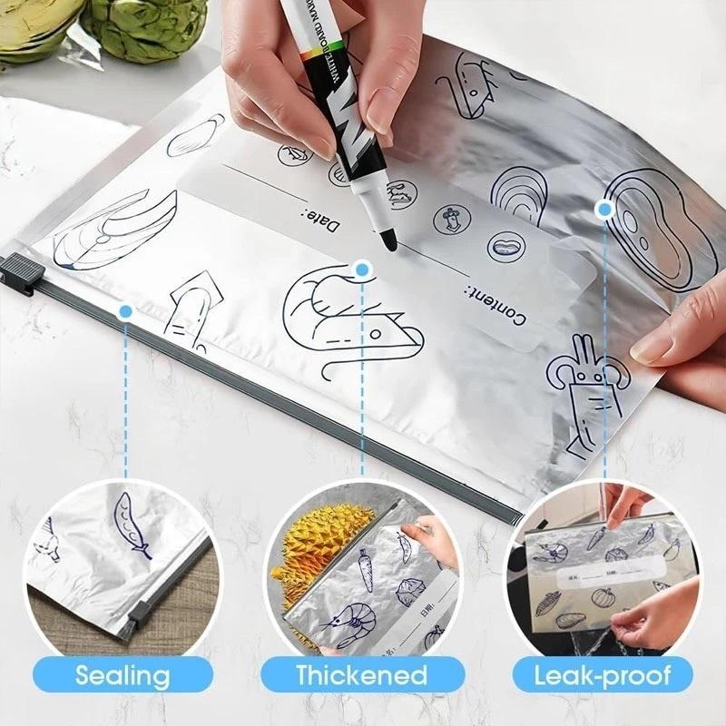 30 stuks aluminiumfolie voedse - Food Storage Non Toxic recensie en prijs