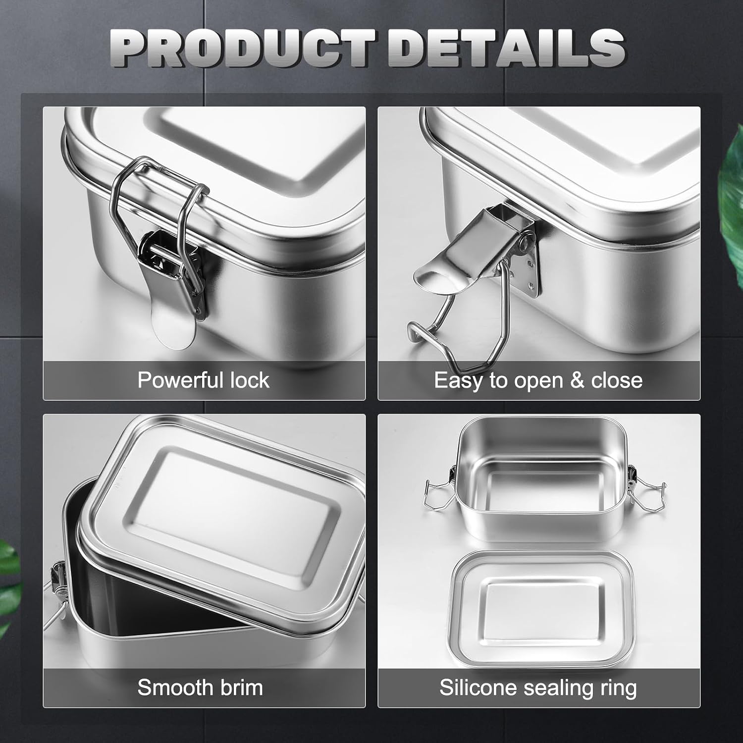 Roestvrijstalen voedselbewaarc - Food Storage Prep Containers recensie en prijs