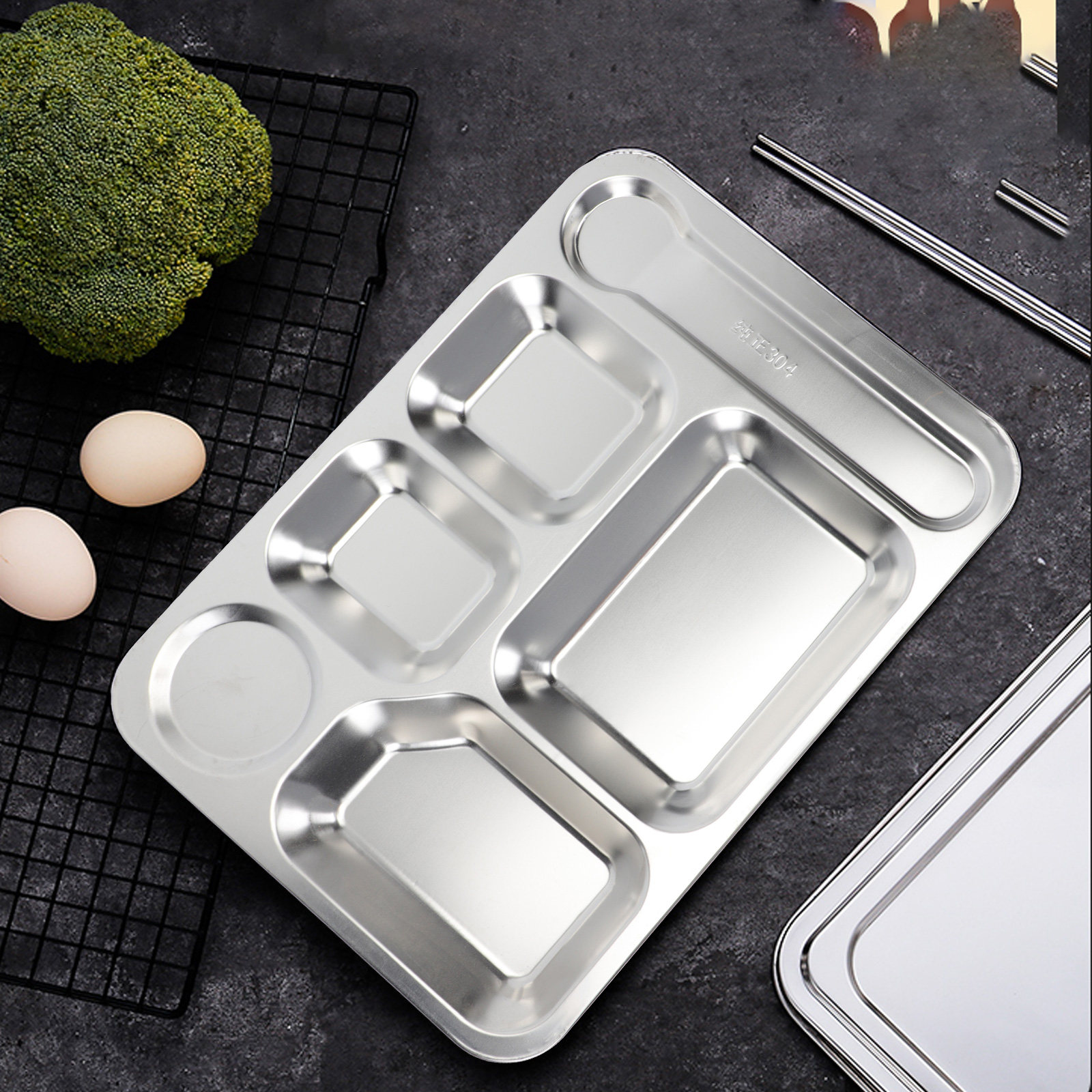 1 stuk roestvrijstalen lunchba - Food Storage Stainless Steel recensie en prijs
