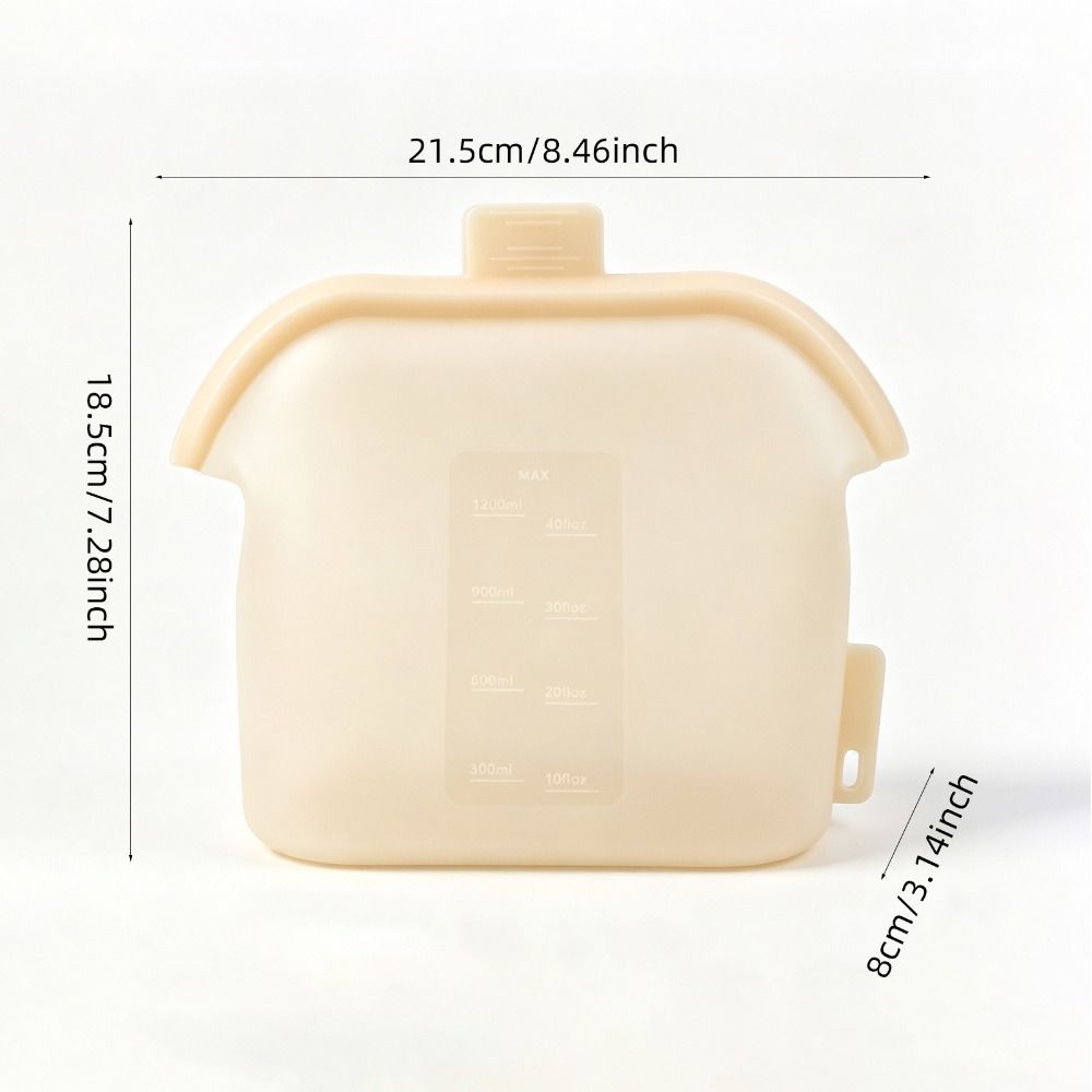 Herbruikbare siliconen zakken  - Food Storage Non Toxic recensie en prijs