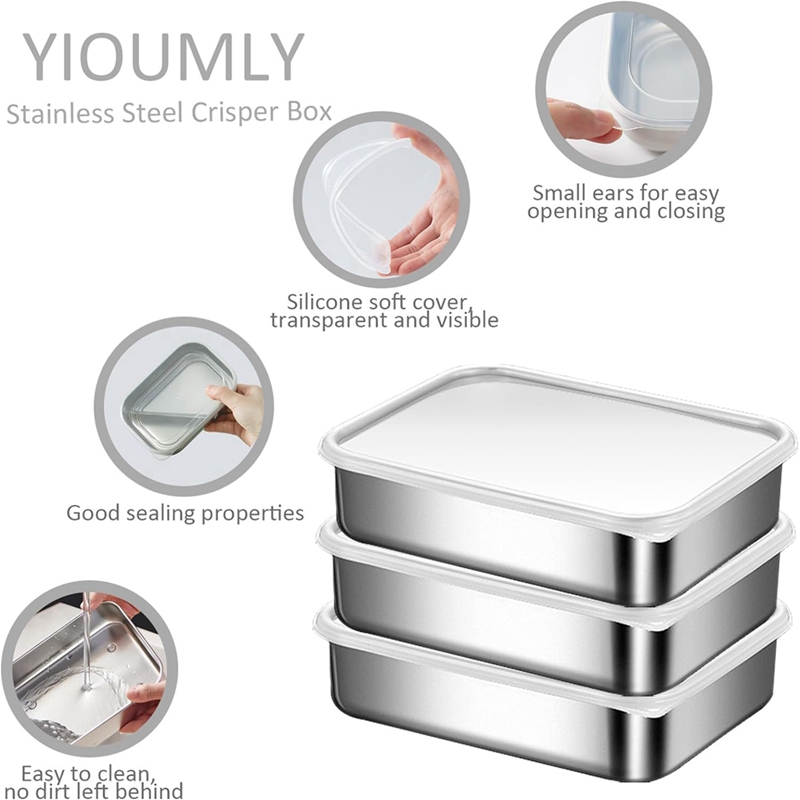 RVS containers voor voedselops - Food Storage For recensie en prijs