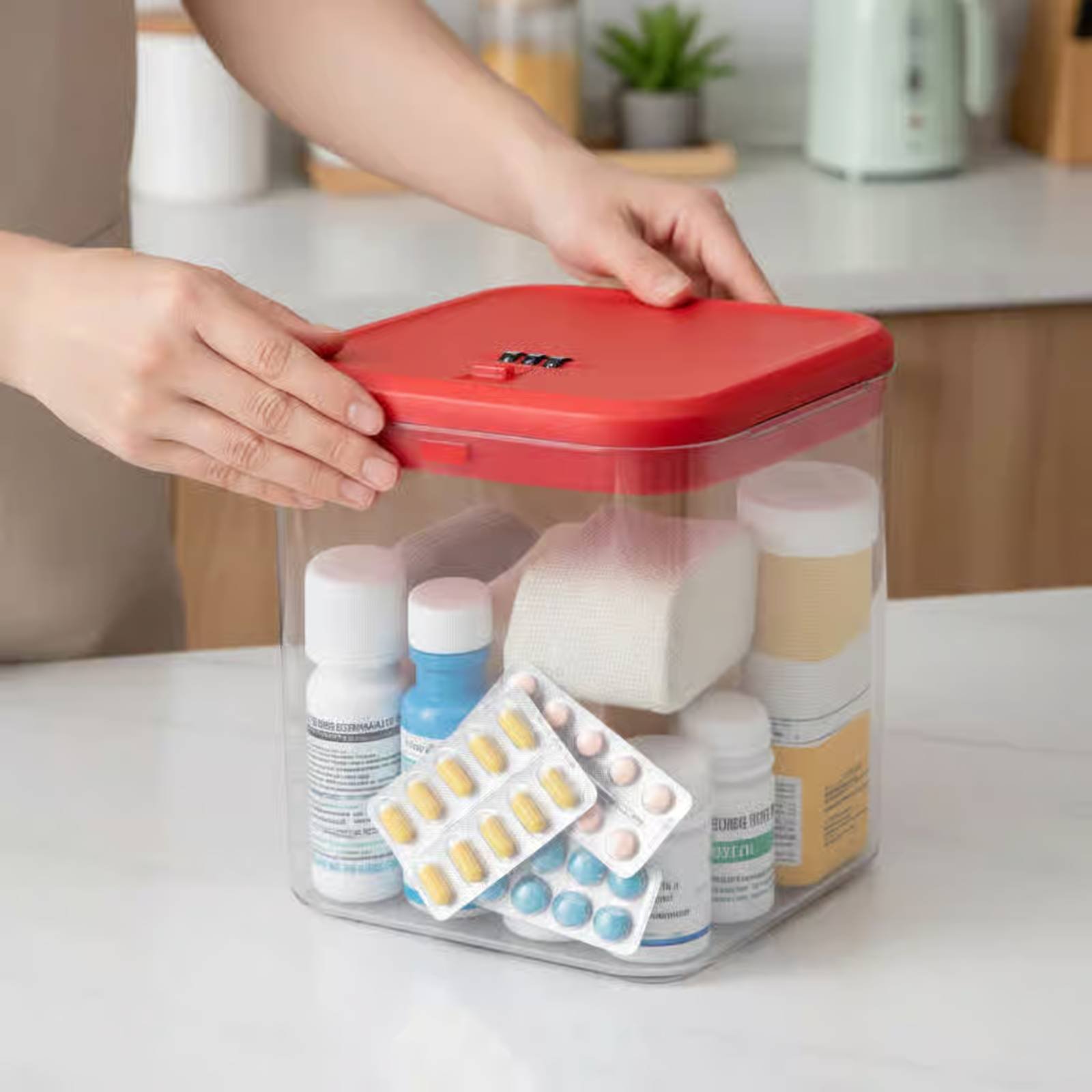 Doorzichtige afsluitbare doos  - Food Storage For recensie en prijs