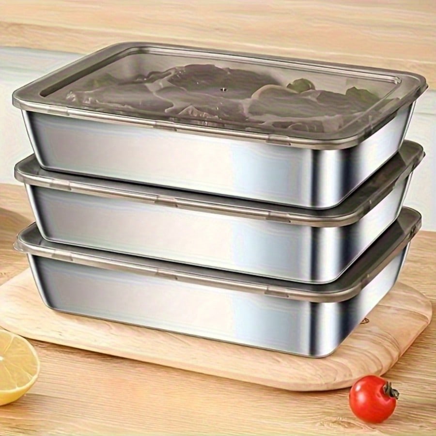 6-delige (3 dozen + 3 deksels) - Food Storage Prep Containers recensie en prijs