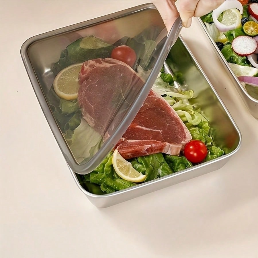 6-delige (3 dozen + 3 deksels) - Food Storage Prep Containers recensie en prijs