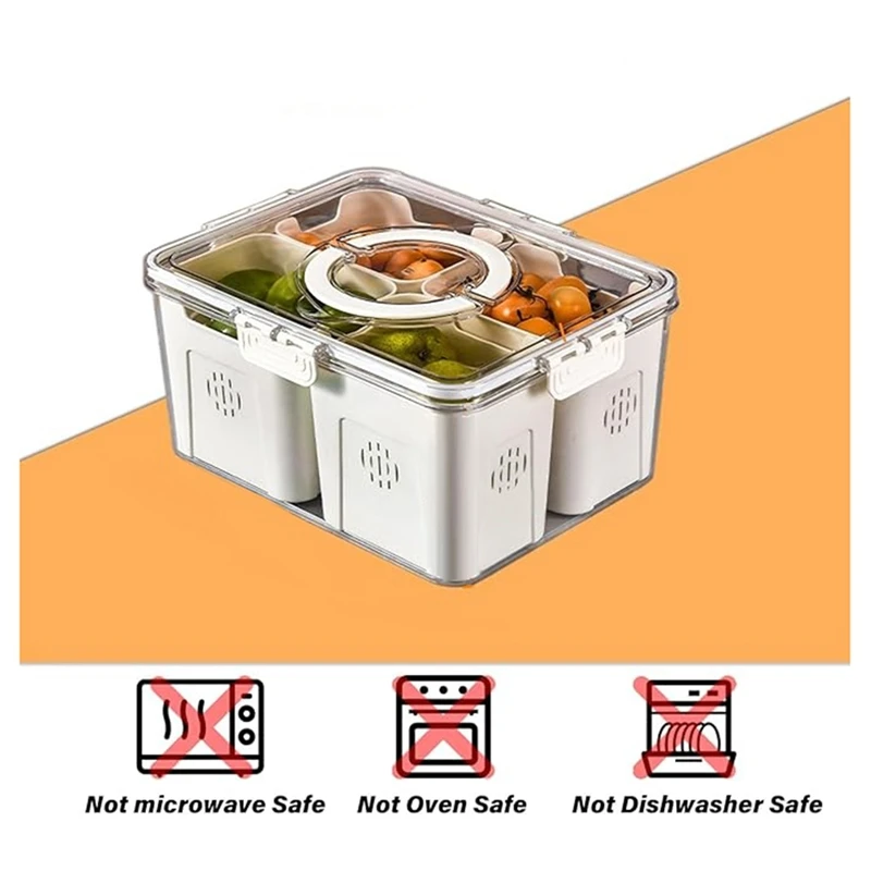Fruitbak voor grote picknickko - Food Storage Large recensie en prijs