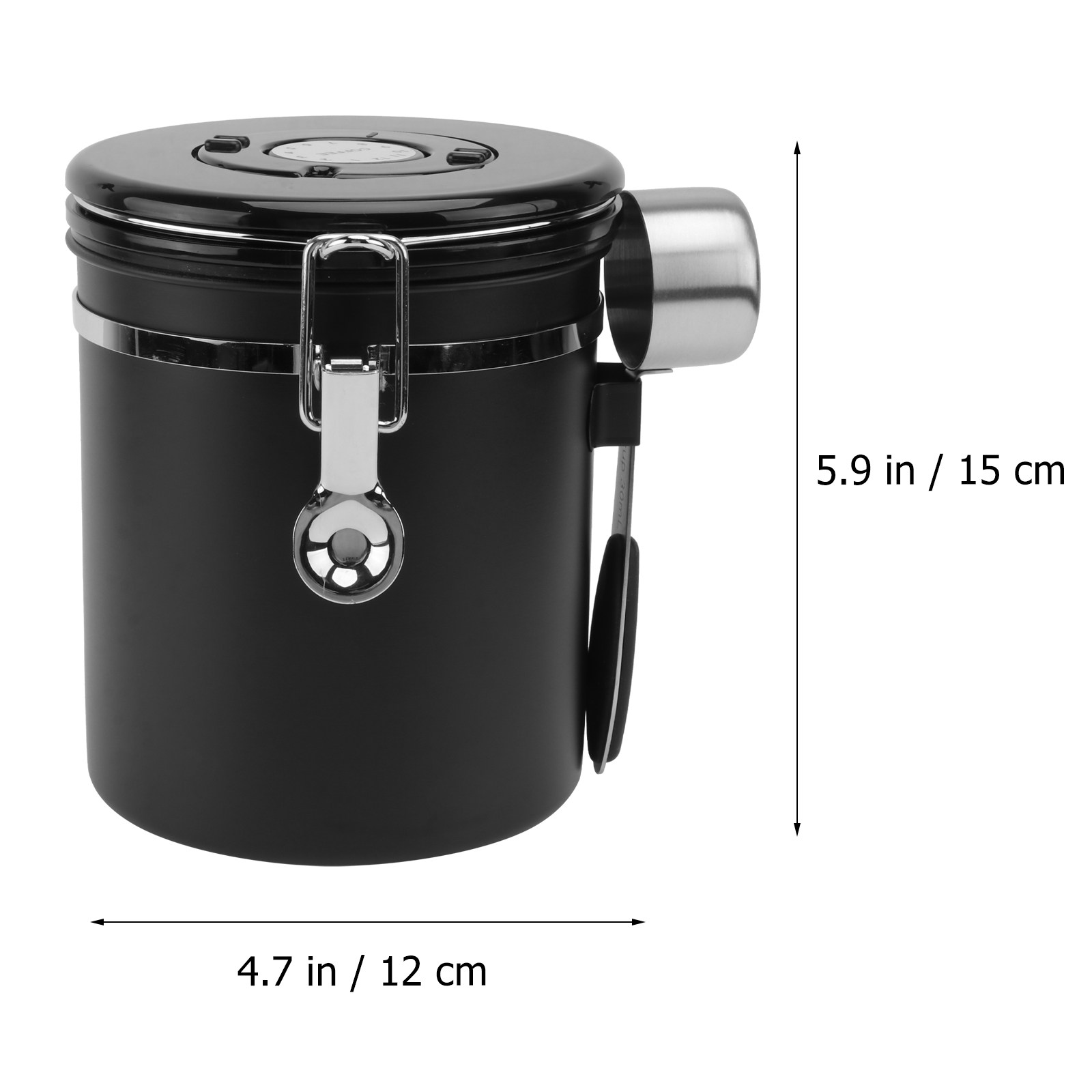1 Stuks Koffiebonen Afgesloten - Food Storage Stainless Steel recensie en prijs