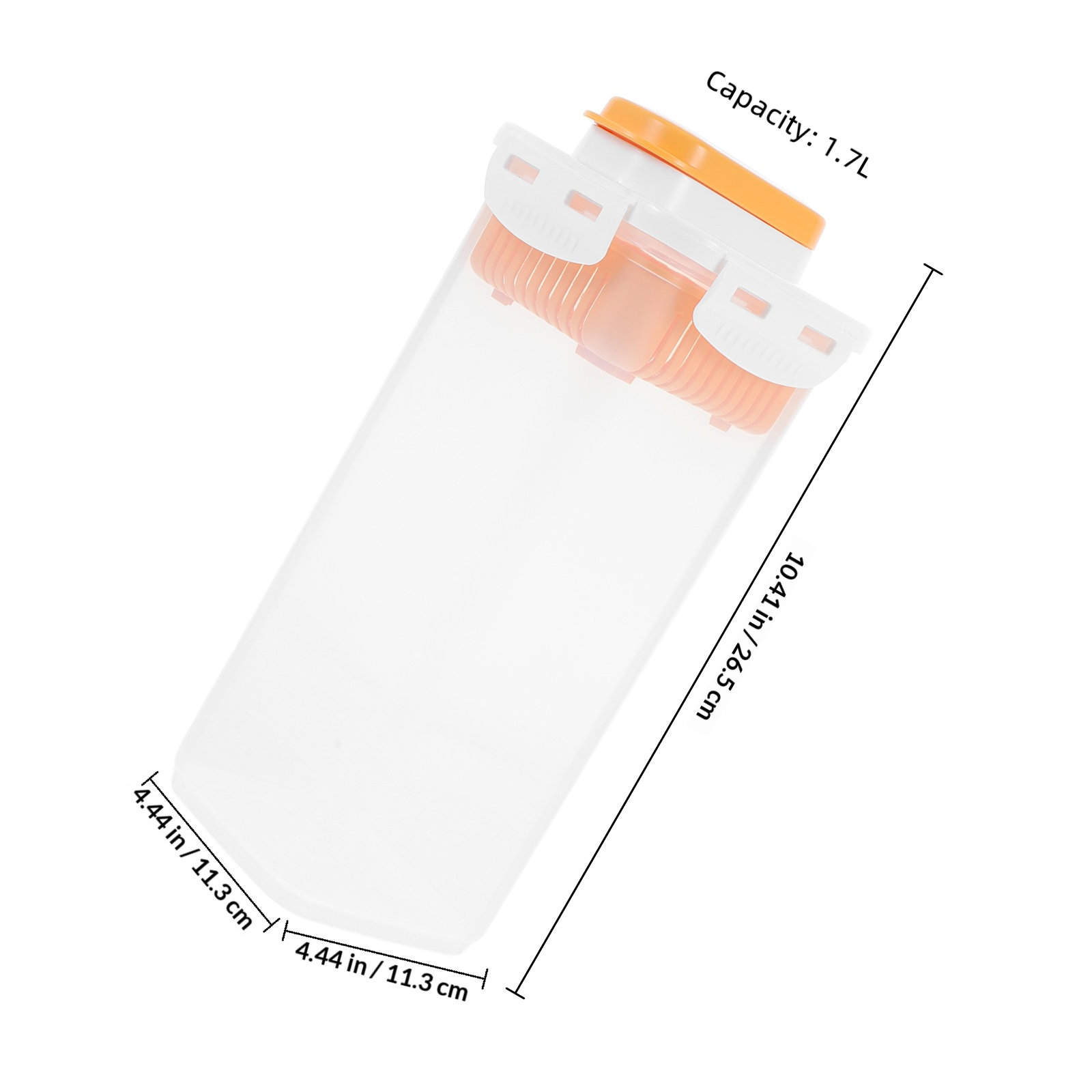 1,7L luchtdichte voedselcontai - Food Storage Large recensie en prijs