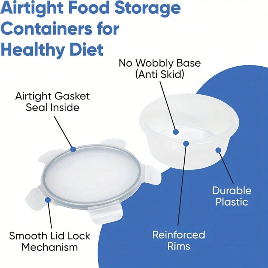 24-delige set voedselcontainer - Food Storage Prep Containers recensie en prijs