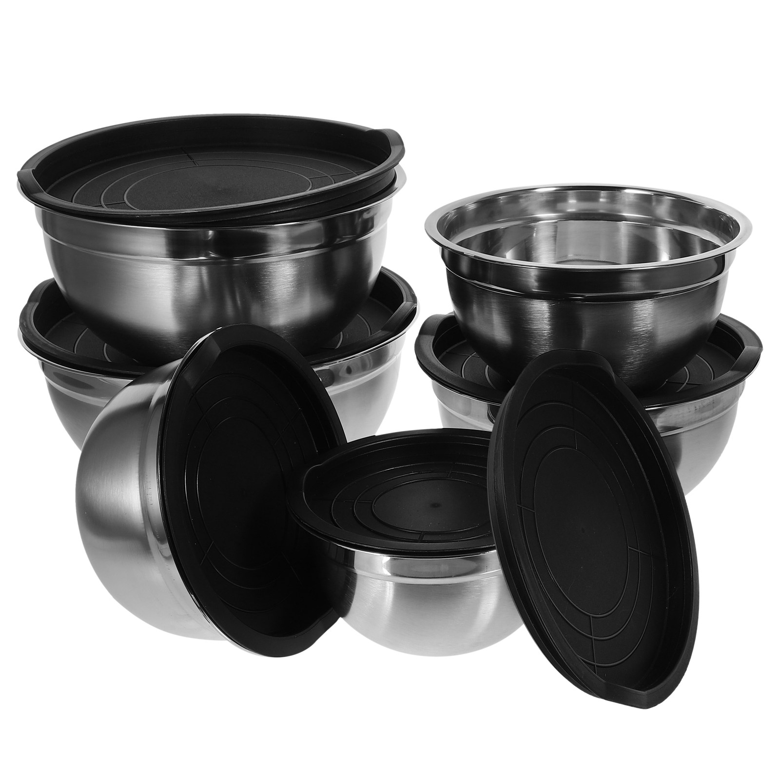 1 set stapelbare, in elkaar te - Food Storage Stainless Steel recensie en prijs