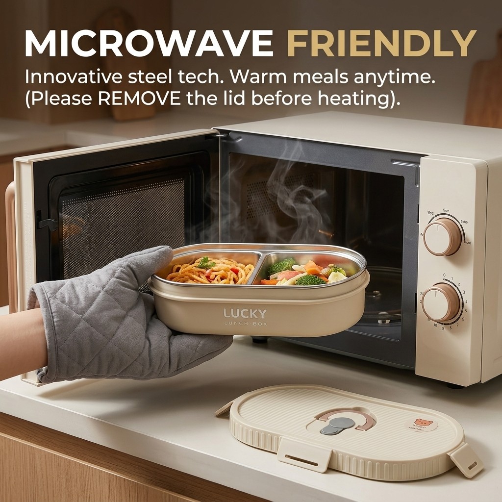 Microgolfbestendige 304 roestv - Food Storage Prep Containers recensie en prijs