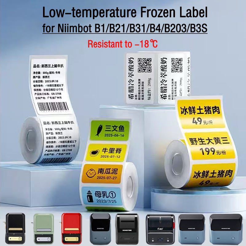NIIMBOT B1/B2/B21/B31/B4/B203/ - Food Storage And Temperature recensie en prijs