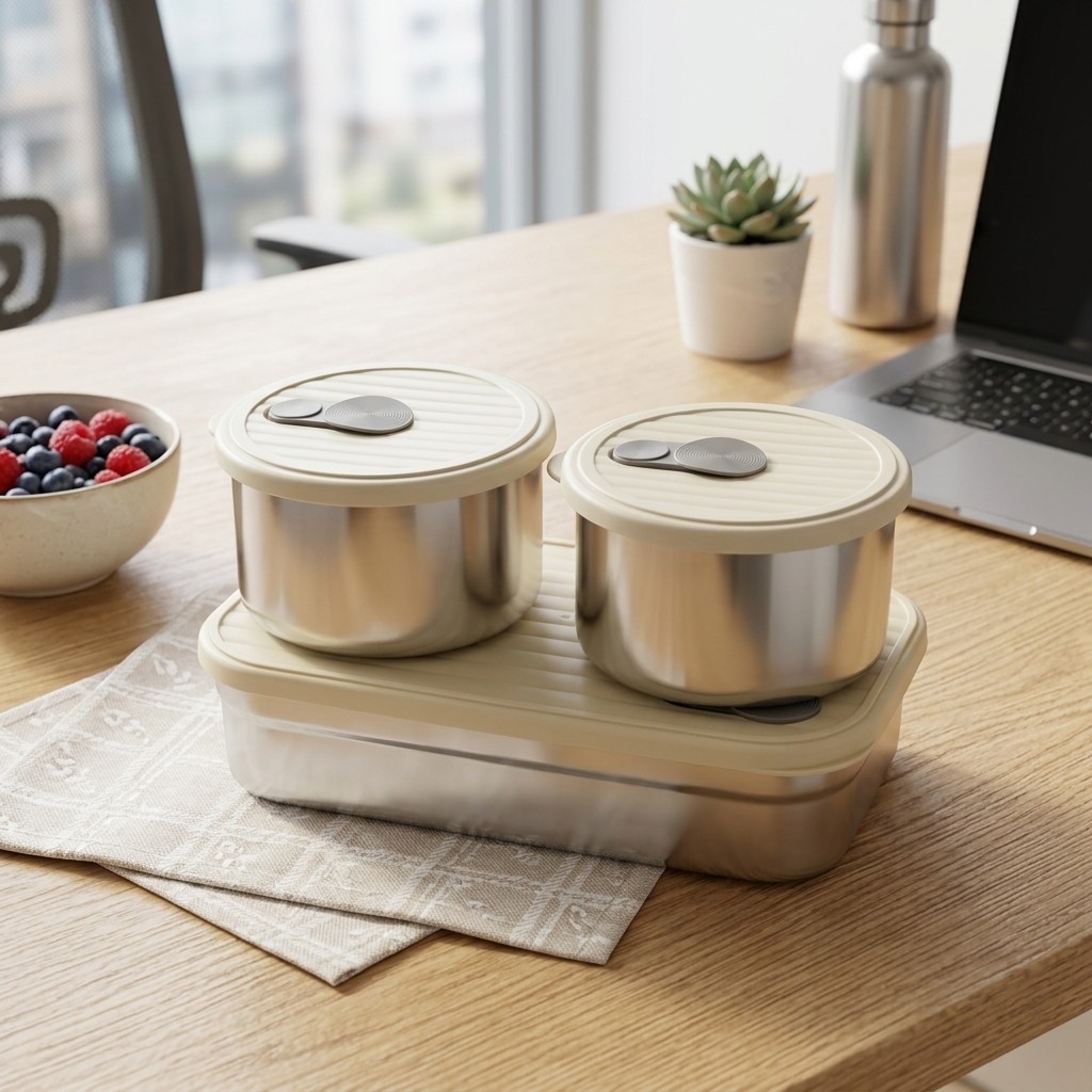 Magnetronbestendige 304 roestv - Food Storage Prep Containers recensie en prijs