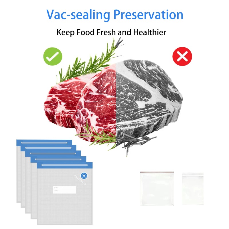 Professionele vacuümsealzakjes - Food Storage For Long Term recensie en prijs