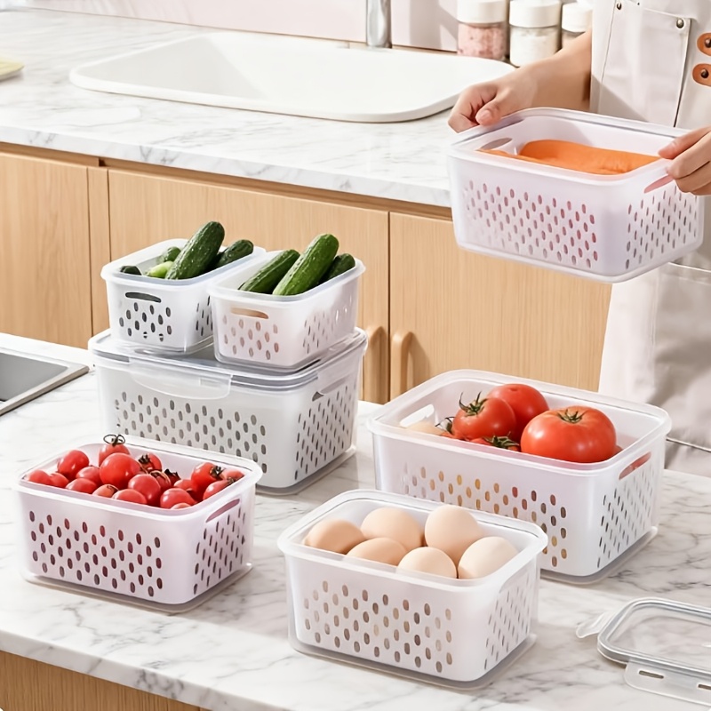 4-delige set lekbestendige voe - Food Storage Prep Containers recensie en prijs