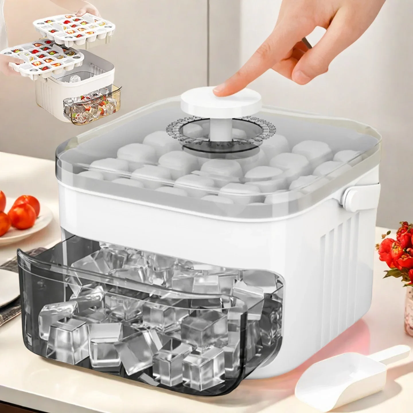 IJsblokjesmachine met Easy Pre - Food Storage Large recensie en prijs