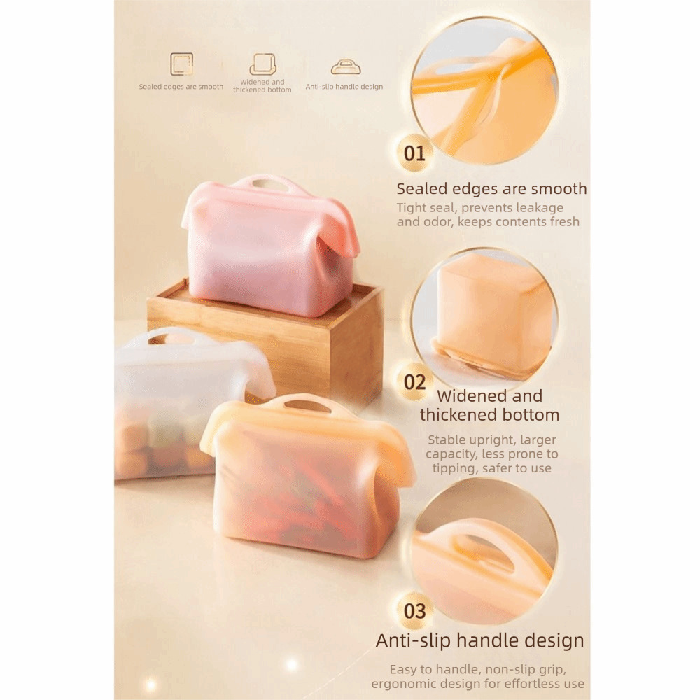 Lekvrije siliconen voedselbewa - Food Storage And Temperature recensie en prijs