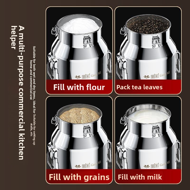RVS voedselveilige verzegelde  - Food Storage Stainless Steel recensie en prijs