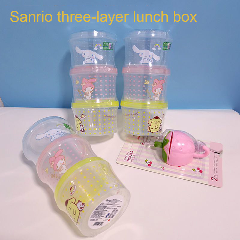 Kitty Bento Box Set 3-delig, s - Food Storage Oven Safe recensie en prijs