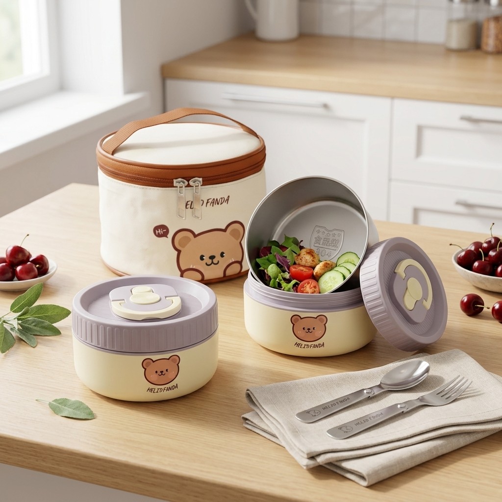 304 roestvrijstalen kinderlunc - Food Storage Oven Safe recensie en prijs